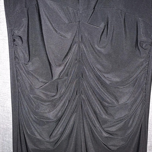 🆕 Torrid black lace surplice bodycon dress size 1 - Picture 6 of 10